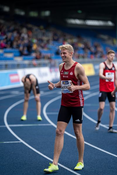 Manuel Sanders (LG Olympia Dortmund) am 06.06.2021 waehrend den deutschen Leichtathletik-Meisterschaften 2021 im Eintracht-Stadion in Braunschweig