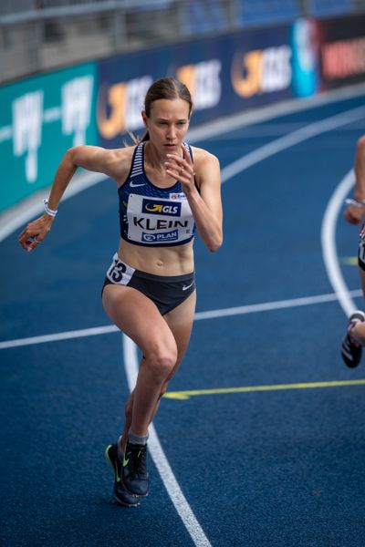 Hanna Klein (LAV Stadtwerke Tuebingen) am 06.06.2021 waehrend den deutschen Leichtathletik-Meisterschaften 2021 im Eintracht-Stadion in Braunschweig