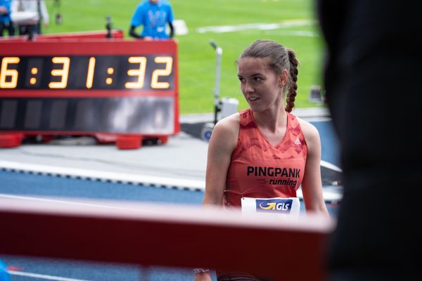 Svenja Pingpank (Hannover Athletics) am 06.06.2021 waehrend den deutschen Leichtathletik-Meisterschaften 2021 im Eintracht-Stadion in Braunschweig