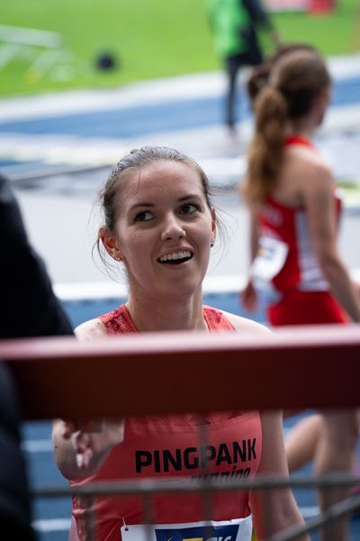 Svenja Pingpank (Hannover Athletics) am 06.06.2021 waehrend den deutschen Leichtathletik-Meisterschaften 2021 im Eintracht-Stadion in Braunschweig