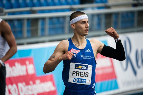 Constantin Preis (VfL Sindelfingen) am 06.06.2021 waehrend den deutschen Leichtathletik-Meisterschaften 2021 im Eintracht-Stadion in Braunschweig