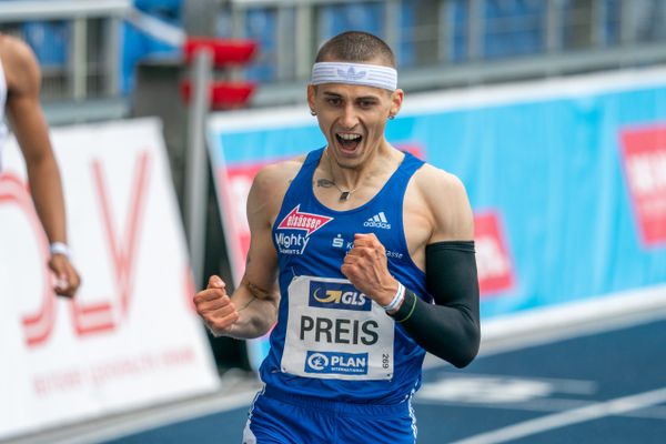 Constantin Preis (VfL Sindelfingen) am 06.06.2021 waehrend den deutschen Leichtathletik-Meisterschaften 2021 im Eintracht-Stadion in Braunschweig