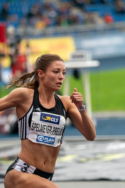 Ruth Sophia Spelmeyer-Preuss (VfL Oldenburg) am 06.06.2021 waehrend den deutschen Leichtathletik-Meisterschaften 2021 im Eintracht-Stadion in Braunschweig