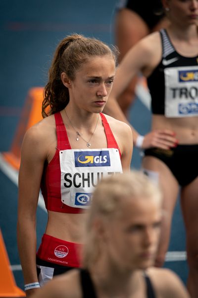 Sarah Fleur Schulze (VfL Eintracht Hannover) am 06.06.2021 waehrend den deutschen Leichtathletik-Meisterschaften 2021 im Eintracht-Stadion in Braunschweig