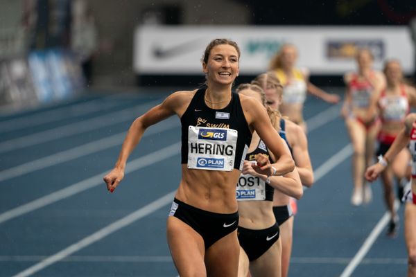 Christina Hering (LG Stadtwerke Muenchen) am 06.06.2021 waehrend den deutschen Leichtathletik-Meisterschaften 2021 im Eintracht-Stadion in Braunschweig