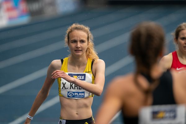 Xenia Krebs (VfL Loeningen) am 06.06.2021 waehrend den deutschen Leichtathletik-Meisterschaften 2021 im Eintracht-Stadion in Braunschweig