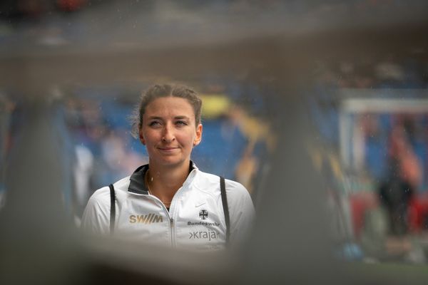 Christina Hering (LG Stadtwerke Muenchen) am 06.06.2021 waehrend den deutschen Leichtathletik-Meisterschaften 2021 im Eintracht-Stadion in Braunschweig