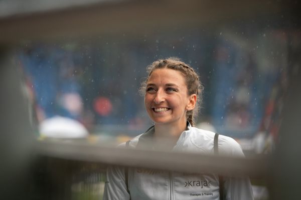 Christina Hering (LG Stadtwerke Muenchen) am 06.06.2021 waehrend den deutschen Leichtathletik-Meisterschaften 2021 im Eintracht-Stadion in Braunschweig