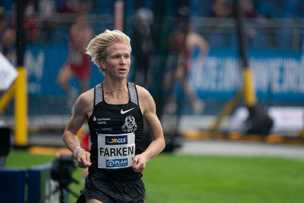 Robert Farken (SC DHfK Leipzig e.V.) am 06.06.2021 waehrend den deutschen Leichtathletik-Meisterschaften 2021 im Eintracht-Stadion in Braunschweig