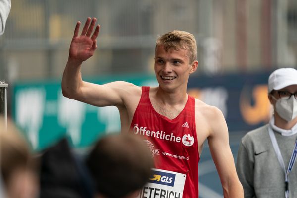 Max Dieterich (LG Braunschweig) am 06.06.2021 waehrend den deutschen Leichtathletik-Meisterschaften 2021 im Eintracht-Stadion in Braunschweig