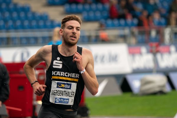 Jens Mergenthaler (SV Winnenden) am 06.06.2021 waehrend den deutschen Leichtathletik-Meisterschaften 2021 im Eintracht-Stadion in Braunschweig