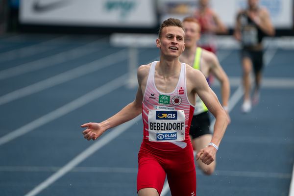 Karl Bebendorf (Dresdner SC 1898) am 06.06.2021 waehrend den deutschen Leichtathletik-Meisterschaften 2021 im Eintracht-Stadion in Braunschweig