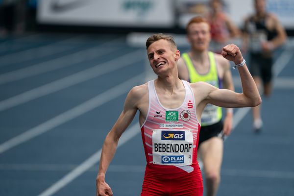 Karl Bebendorf (Dresdner SC 1898) am 06.06.2021 waehrend den deutschen Leichtathletik-Meisterschaften 2021 im Eintracht-Stadion in Braunschweig