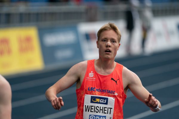 Brian Weisheit (LSC Hoechstadt/Aisch) am 06.06.2021 waehrend den deutschen Leichtathletik-Meisterschaften 2021 im Eintracht-Stadion in Braunschweig