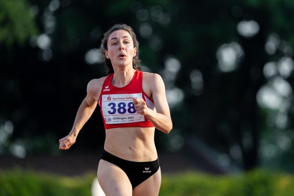 Marie Zepter (LG Osnabrueck) am 18.06.2021 waehrend den NLV + BLV Landesmeisterschaften im Jahnstadion in Göttingen