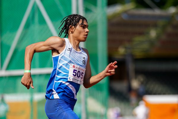 Jason Gordon (OTB Osnabrueck) am 19.06.2021 waehrend den NLV + BLV Landesmeisterschaften im Jahnstadion in Göttingen