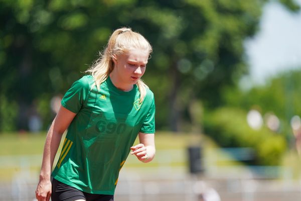 Annika Emmler (TuS Bothfeld) am 19.06.2021 waehrend den NLV + BLV Landesmeisterschaften im Jahnstadion in Göttingen