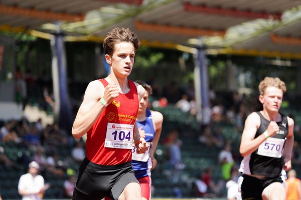 Tim Kalies (Braunschweiger Laufclub) am 19.06.2021 waehrend den NLV + BLV Landesmeisterschaften im Jahnstadion in Göttingen