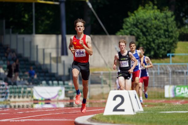 Tim Kalies (Braunschweiger Laufclub) am 19.06.2021 waehrend den NLV + BLV Landesmeisterschaften im Jahnstadion in Göttingen