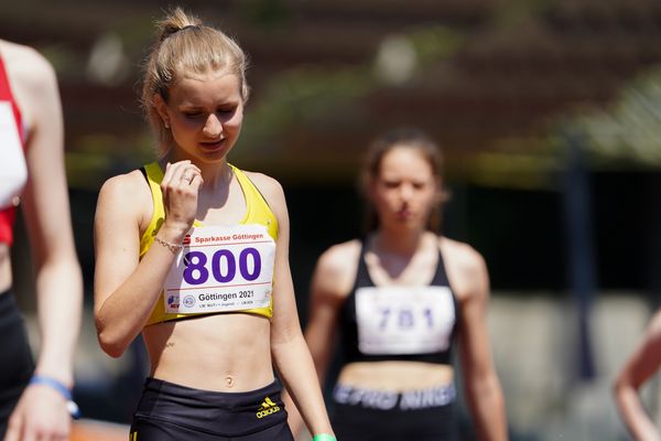 Sonja Richter (VfL Loeningen) am 19.06.2021 waehrend den NLV + BLV Landesmeisterschaften im Jahnstadion in Göttingen