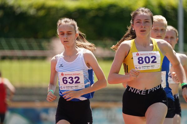 Marit Schute (VfL Loeningen) am 19.06.2021 waehrend den NLV + BLV Landesmeisterschaften im Jahnstadion in Göttingen