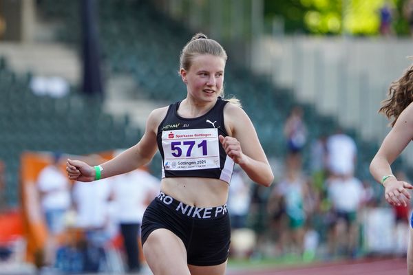 Jule Wachtendorf (SV Nordenham) am 19.06.2021 waehrend den NLV + BLV Landesmeisterschaften im Jahnstadion in Göttingen