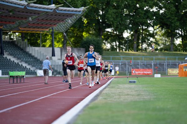 Linus Vennemann (LG Osnabrueck) am 19.06.2021 waehrend den NLV + BLV Landesmeisterschaften im Jahnstadion in Göttingen