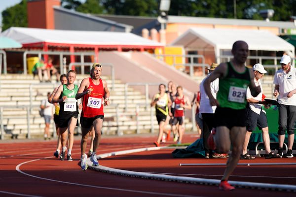 Dominik Schrader (Braunschweiger Laufclub) am 19.06.2021 waehrend den NLV + BLV Landesmeisterschaften im Jahnstadion in Göttingen