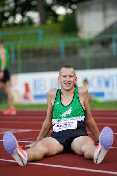 Steffen Hannich (VfL Wolfsburg) am 19.06.2021 waehrend den NLV + BLV Landesmeisterschaften im Jahnstadion in Göttingen