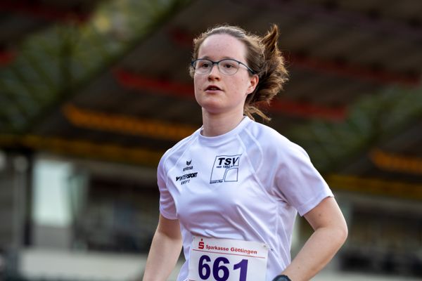 Maite Farin (TSV Neustadt) am 19.06.2021 waehrend den NLV + BLV Landesmeisterschaften im Jahnstadion in Göttingen