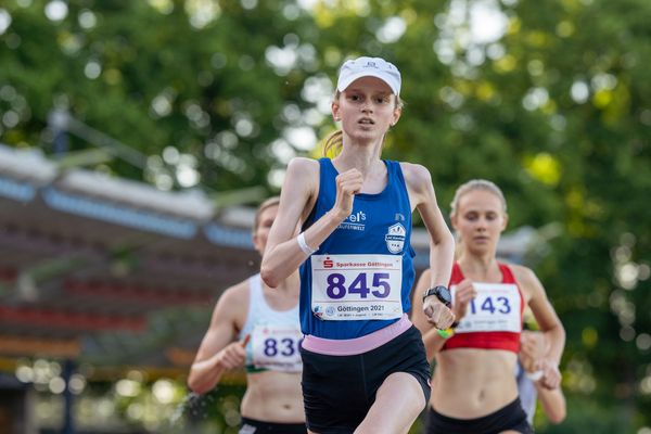 Nele Wellbrock (SH/Leichtathletikclub Kronshagen) am 19.06.2021 waehrend den NLV + BLV Landesmeisterschaften im Jahnstadion in Göttingen