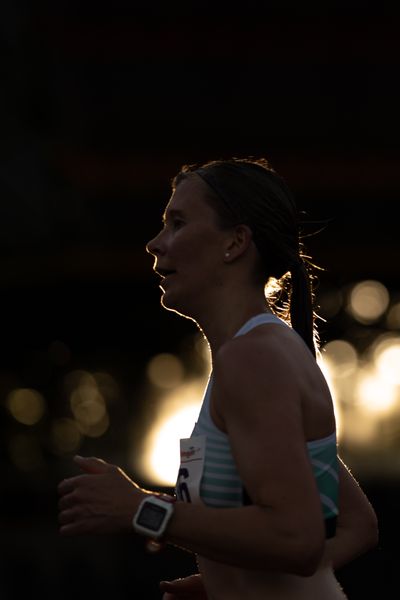 Katharina Stark (VfL Wolfsburg) ueber 5000m am 19.06.2021 waehrend den NLV + BLV Landesmeisterschaften im Jahnstadion in Göttingen