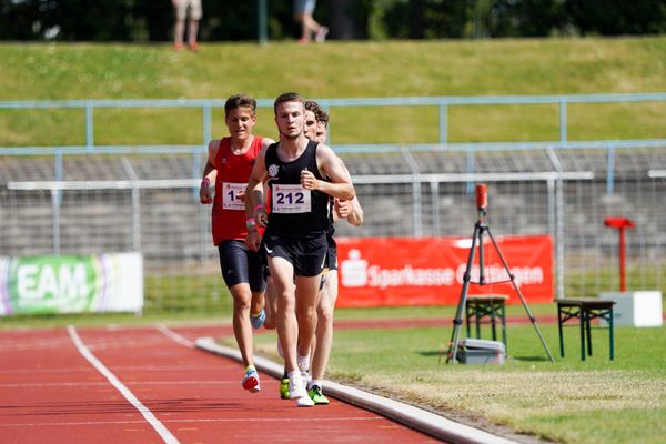 Felix Zupke (Hannover 96) ueber 3000m am 20.06.2021 waehrend den NLV + BLV Landesmeisterschaften im Jahnstadion in Göttingen