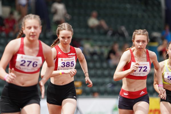 Nina Gruendel (LG Osnabrueck) am 20.06.2021 waehrend den NLV + BLV Landesmeisterschaften im Jahnstadion in Göttingen