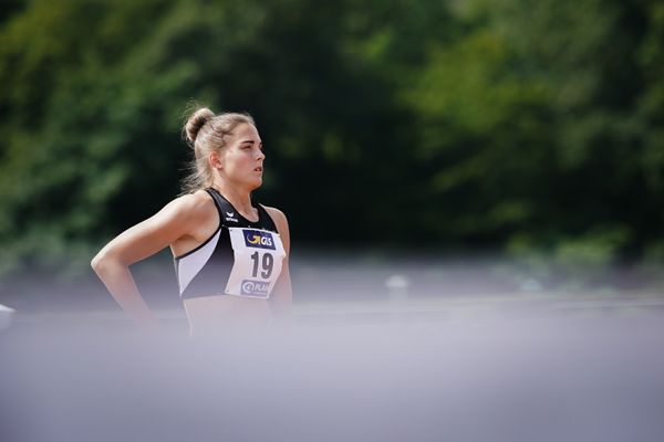 Tina Benzinger (LG Stadtwerke Muenchen) am 27.06.2021 waehrend den deutschen U23 Leichtathletik-Meisterschaften 2021 im Stadion Oberwerth in Koblenz