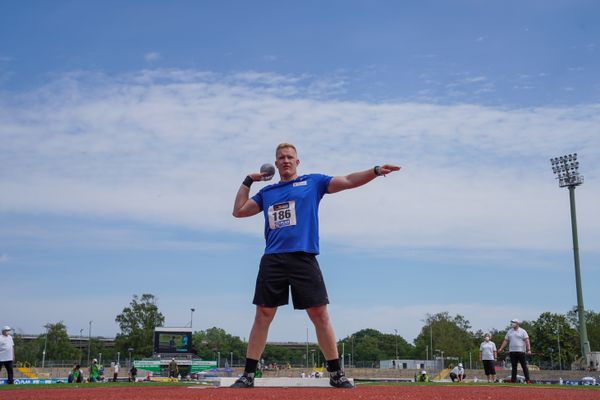 Eric Maihoefer (VfL Sindelfingen) am 27.06.2021 waehrend den deutschen U23 Leichtathletik-Meisterschaften 2021 im Stadion Oberwerth in Koblenz