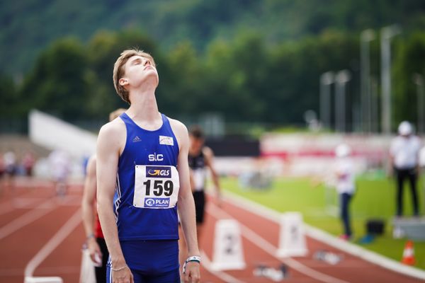 Maximilian Kremser (Solinger LC) am 27.06.2021 waehrend den deutschen U23 Leichtathletik-Meisterschaften 2021 im Stadion Oberwerth in Koblenz