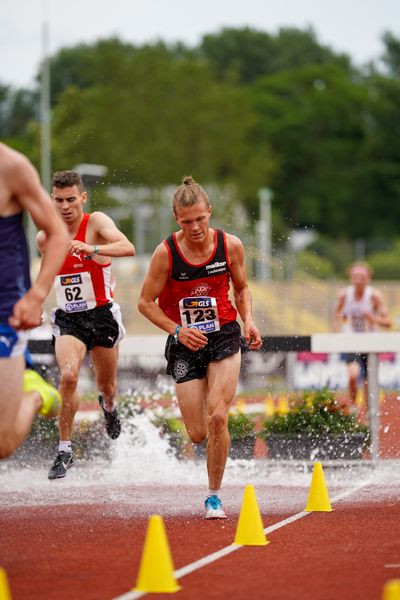 Nils Huhtakangas (LG Osnabrueck) am 27.06.2021 waehrend den deutschen U23 Leichtathletik-Meisterschaften 2021 im Stadion Oberwerth in Koblenz