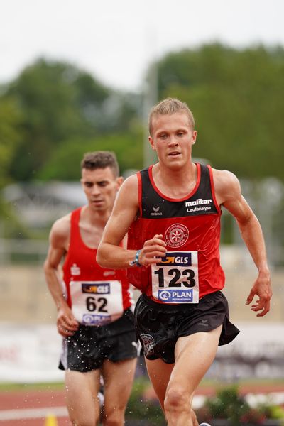 Nils Huhtakangas (LG Osnabrueck) am 27.06.2021 waehrend den deutschen U23 Leichtathletik-Meisterschaften 2021 im Stadion Oberwerth in Koblenz