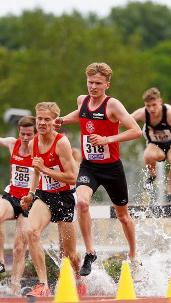 Linus Vennemann (LG Osnabrueck) am 27.06.2021 waehrend den deutschen U23 Leichtathletik-Meisterschaften 2021 im Stadion Oberwerth in Koblenz