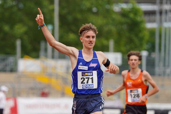 Velten Schneider (VfL Sindelfingen) am 27.06.2021 waehrend den deutschen U23 Leichtathletik-Meisterschaften 2021 im Stadion Oberwerth in Koblenz