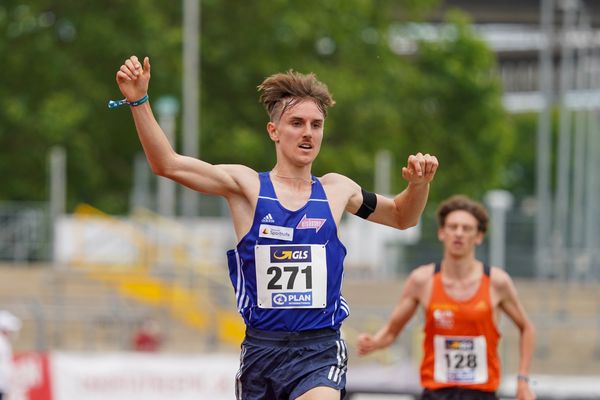 Velten Schneider (VfL Sindelfingen) am 27.06.2021 waehrend den deutschen U23 Leichtathletik-Meisterschaften 2021 im Stadion Oberwerth in Koblenz