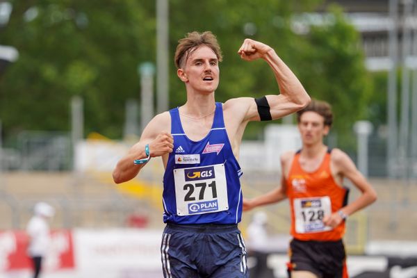 Velten Schneider (VfL Sindelfingen) am 27.06.2021 waehrend den deutschen U23 Leichtathletik-Meisterschaften 2021 im Stadion Oberwerth in Koblenz