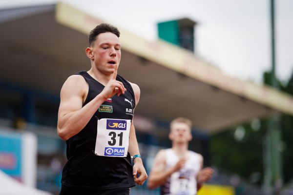 Luis Brandner (LC Top Team Thueringen) am 27.06.2021 waehrend den deutschen U23 Leichtathletik-Meisterschaften 2021 im Stadion Oberwerth in Koblenz