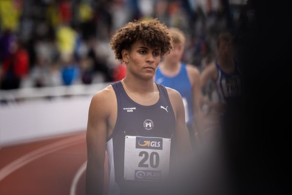 Noah Julien Vilmen (LG Offenburg) am 31.07.2021 waehrend den deutschen Leichtathletik-Jugendmeisterschaften 2021 in Rostock (Tag 2)