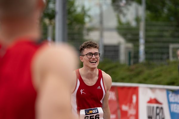 Tim Rummelhagen (LG Reinbek/Ohe) am 01.08.2021 waehrend den deutschen Leichtathletik-Jugendmeisterschaften 2021 in Rostock (Tag 3)