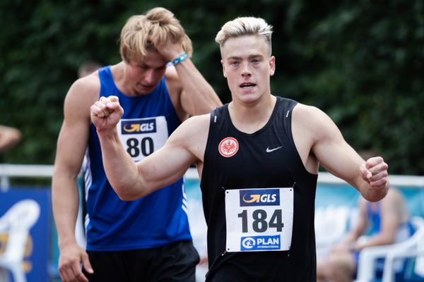 Jannis Wolff (Eintracht Frankfurt e.V.) am 21.08.2021 bei den Deutschen Meisterschaften Mehrkampf im Auestadion in Wesel (Tag 2)