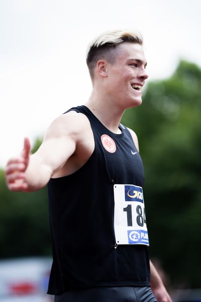 Jannis Wolff (Eintracht Frankfurt e.V.) am 21.08.2021 bei den Deutschen Meisterschaften Mehrkampf im Auestadion in Wesel (Tag 2)