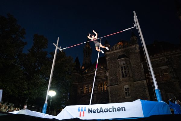 Kurtis Marschall (AUS) am 22.09.2021 beim NetAachen-Domspringen 2021 auf dem Katschhof in Aachen