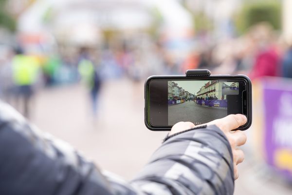 Spontaner Livestream ueber Zoom am 31.10.2021 waehrend der DM 10km Strasse in Uelzen